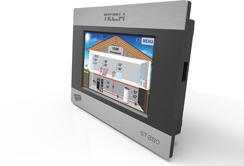 Pokojový termostat TECH ST-280 RS eu