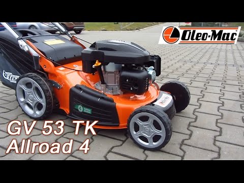 Sekačka s pojezdem Oleo-Mac GV 53 TBX Allroad 4