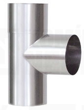 T-kus jednosttěný 90° / 150 mm